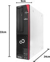 富士通 デスクトップPC D586/24型液晶セット/Core i5-6400/Win11 Pro/MS Office H&B 2019/16GB/1TB SSD/中古整備PC