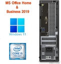 DELL デスクトップPC 3040 or 3050 or 5050/22型液晶セット/Win 11 Pro/MS Office H&B 2019/Core i5-7500/8GB/128GB SSD 中古整備PC