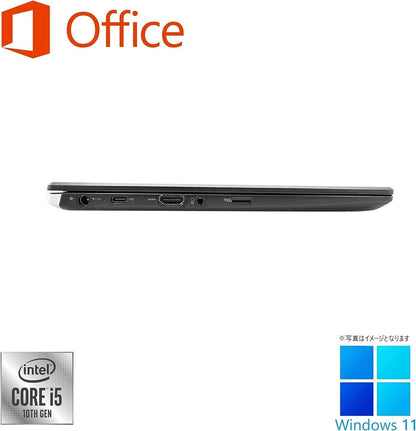 東芝 ノートPC G83/13.3型フルHD/Win 11 Pro/MS Office H&B 2019/Core i5-10210U/16GB/512GB SSD 中古整備PC
