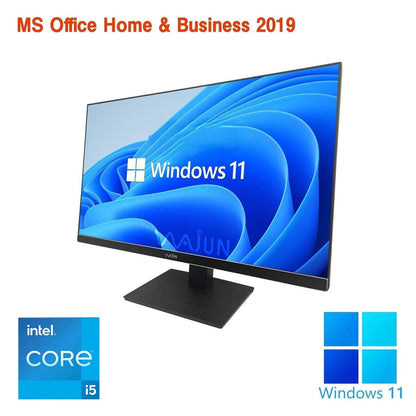 新品 一体型パソコン / WAJUN XSD 24型 IPSフルHD / カメラ内蔵 / Win 11 Pro /16GB/SSD960GB+HDD500GB/第12世代Core i5-12450H